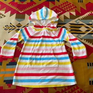 Hanna Andersson kids terry cloth pool coverup